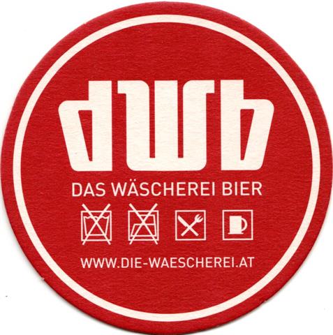 wien w-a die wscherei rund 1ab (215-das wscherei bier-rot)